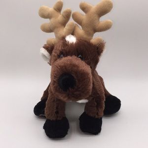 Webkinz Ganz Reindeer Plush HM137 Stuffed Animal Toy